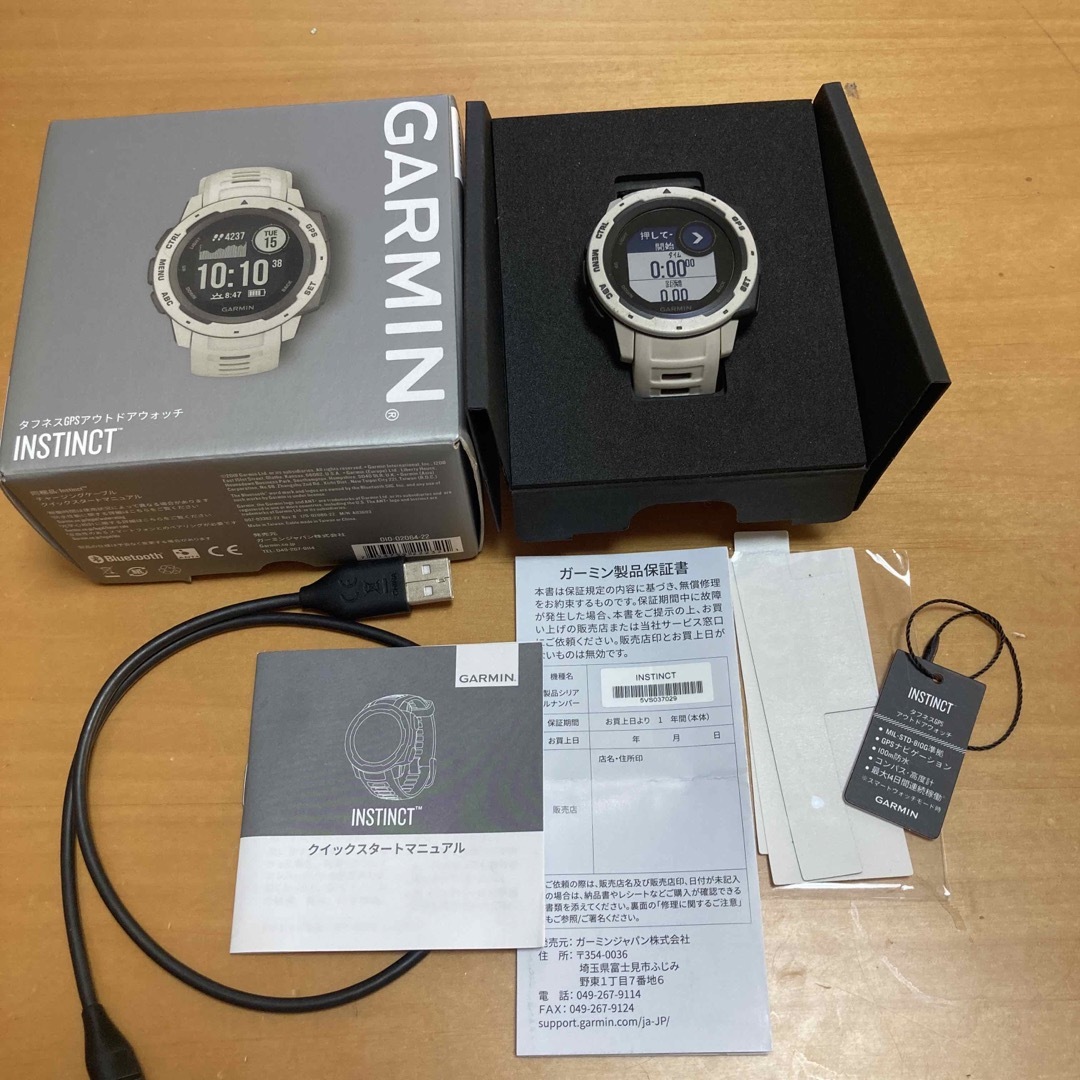 GARMIN(ガーミン)のガーミン instinct garmin スポーツ/アウトドアのトレーニング/エクササイズ(トレーニング用品)の商品写真