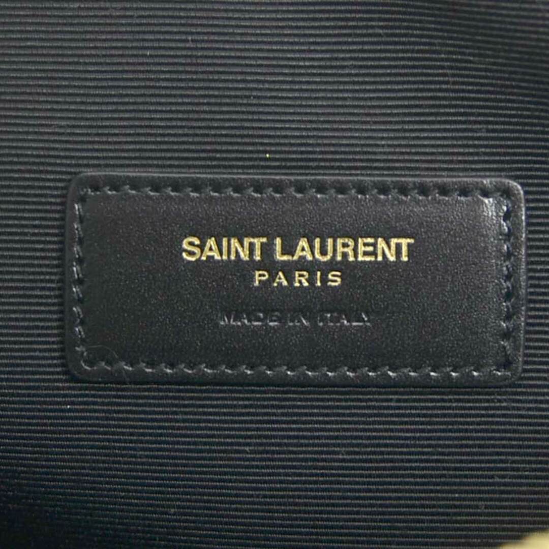 Saint Laurent(サンローラン)のサンローラン SAINT LAURENT クラッチバッグ レザー/コーティングレザー ブラウン系 メンズ 送料無料【中古】 r9854g メンズのバッグ(セカンドバッグ/クラッチバッグ)の商品写真