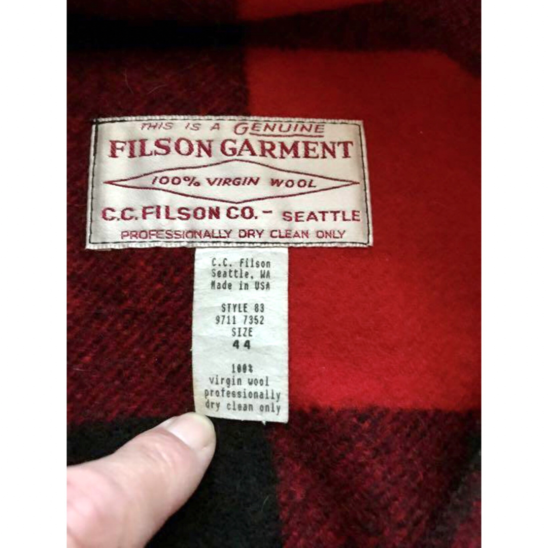 美品 FILSON GARMENT フィルソン USA サイズ44