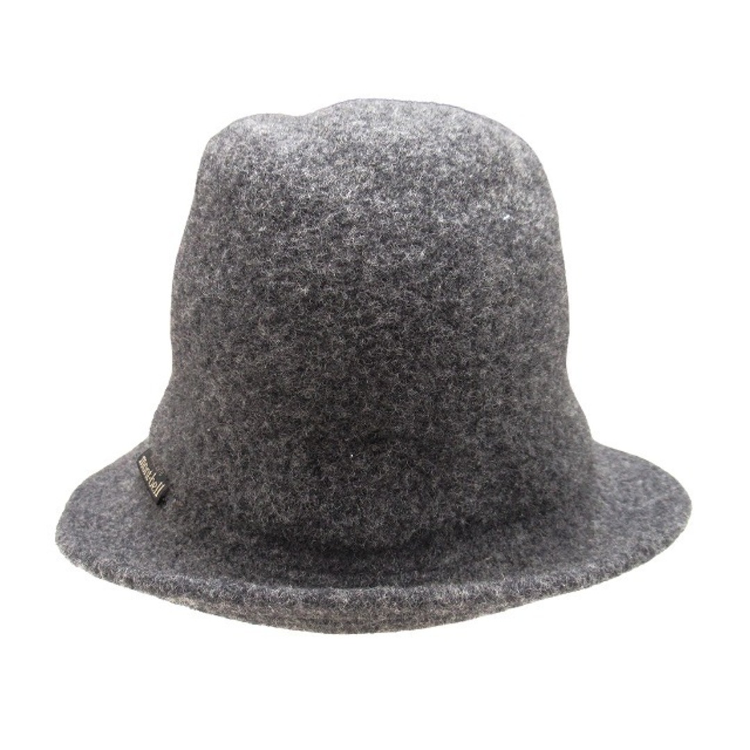 mont bell(モンベル)の美品 モンベル Montbell ショートブリム フェルトハット ロゴ メンズの帽子(その他)の商品写真