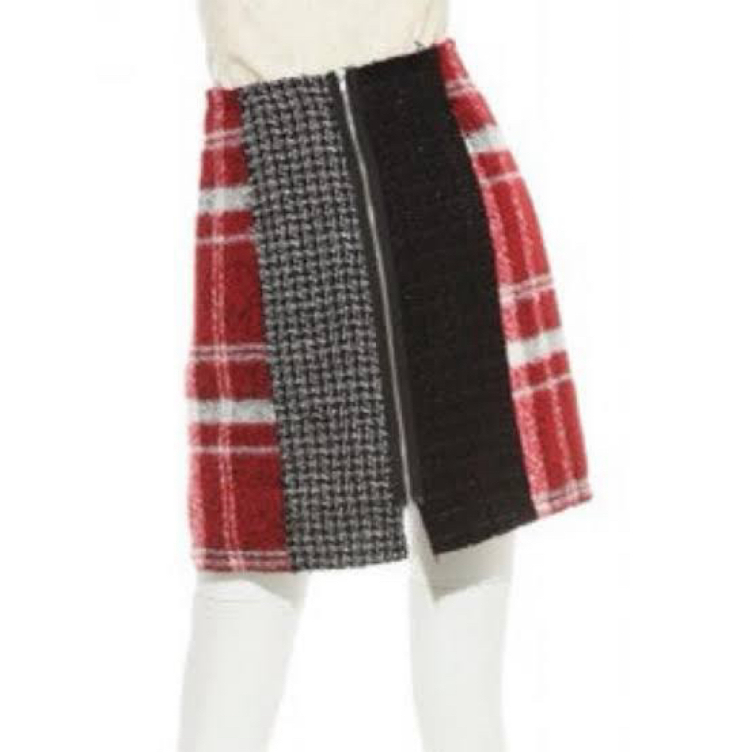 fur fur(ファーファー)のスイッチングスカート レディースのスカート(ミニスカート)の商品写真