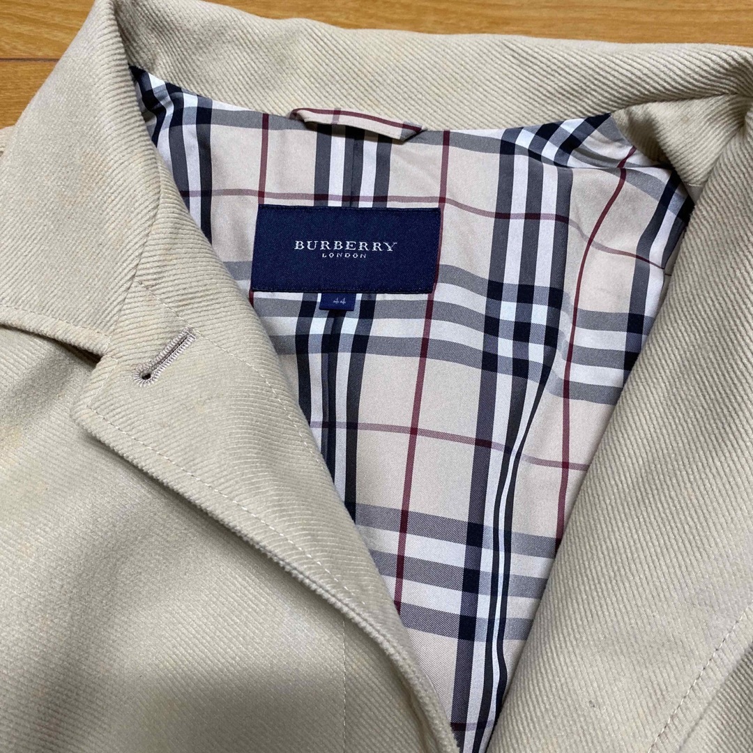 BURBERRY(バーバリー)のBurberry バーバリー　ジャケット　アウター　コーデュロイ　44 レディースのジャケット/アウター(テーラードジャケット)の商品写真