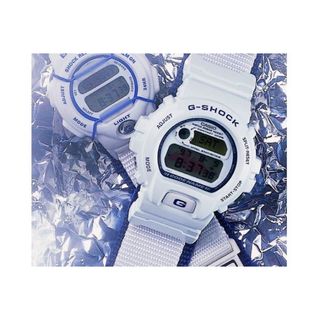 ジーショック(G-SHOCK)の【電池交換済】G-SHOCK 1996 初代 ラバコレ 白クマ DW-6696(腕時計(デジタル))