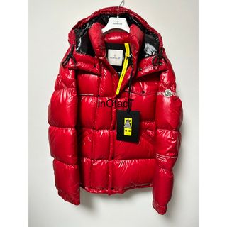 モンクレール(MONCLER)のMONCLER FRGMT Antheniumモンクレール フラグメント 赤(ダウンジャケット)