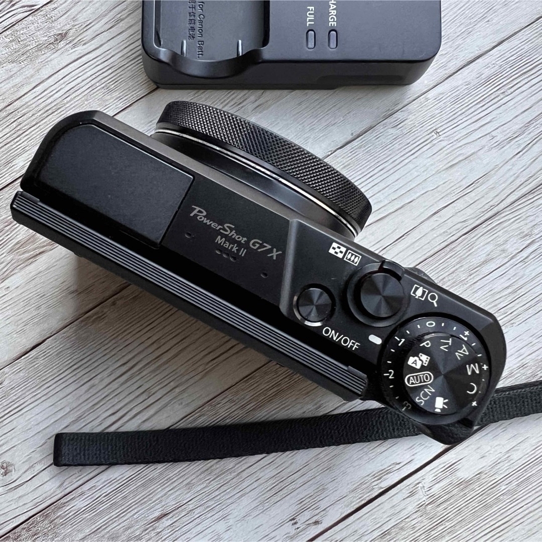 Canon(キヤノン)の大人気　キヤノン PowerShot G7 X Mark II スマホ/家電/カメラのカメラ(コンパクトデジタルカメラ)の商品写真