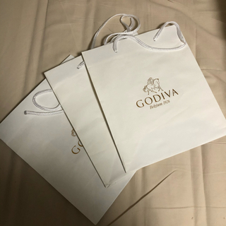 ゴディバ(GODIVA)のGODIVA ショップ袋 ショッパー 紙袋 プレゼント(ショップ袋)