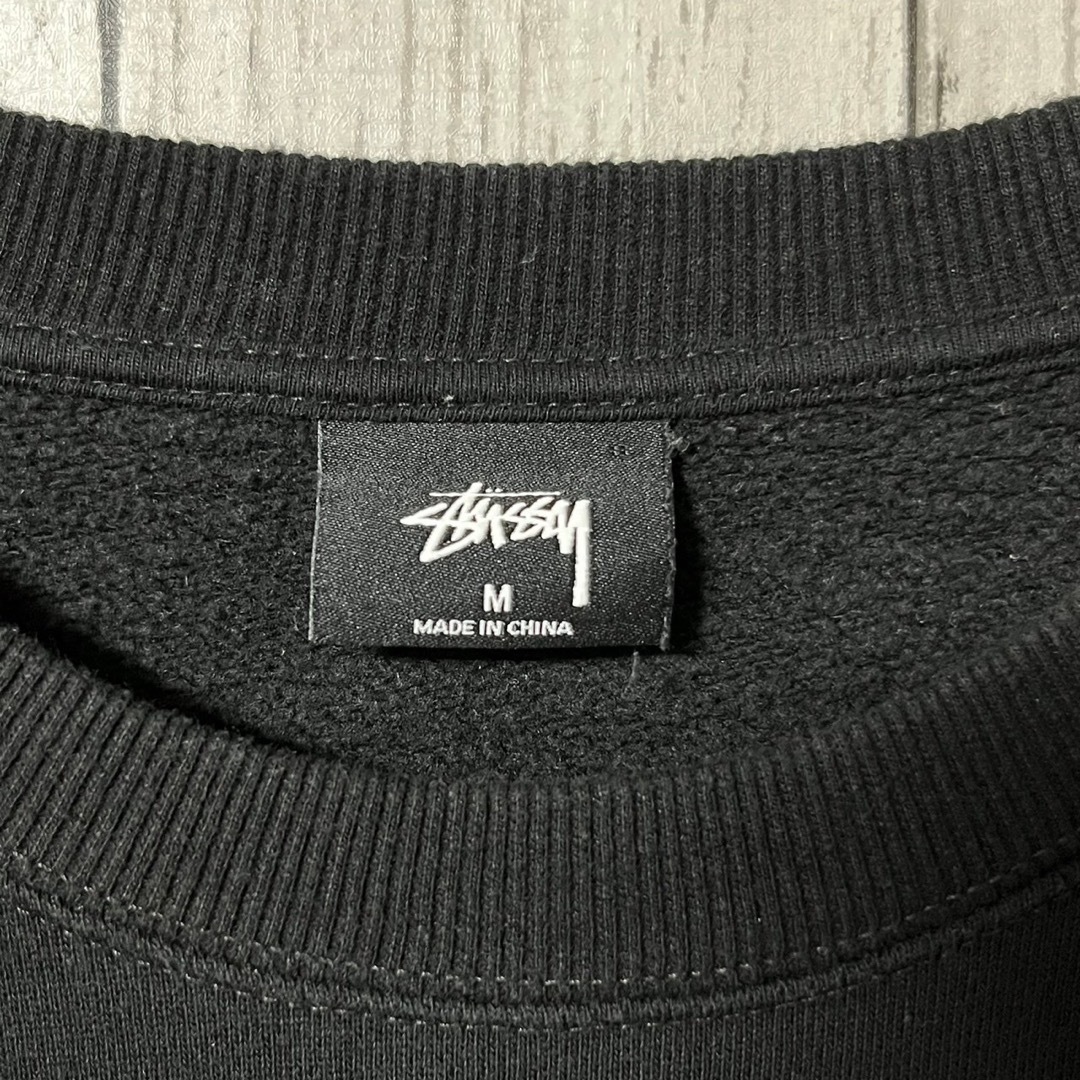 STUSSY(ステューシー)のstussy ステューシー スウェット センターロゴ プリントロゴ デカロゴ メンズのトップス(スウェット)の商品写真