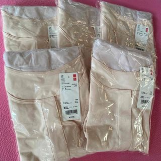 ユニクロ(UNIQLO)のUNIQLO 開襟肌着　介護　5枚セット(Tシャツ/カットソー(七分/長袖))