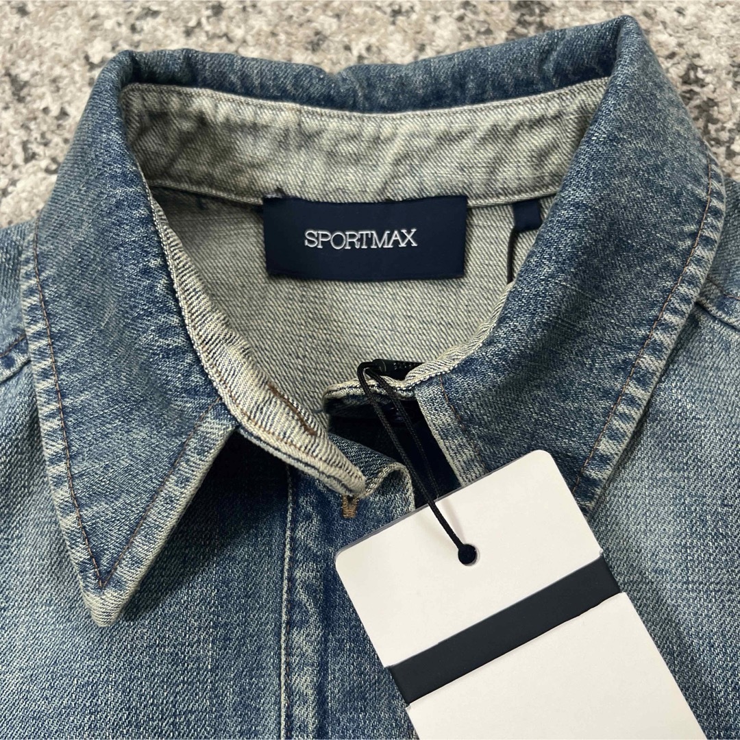 Max Mara(マックスマーラ)のSportmax デニムシャツ レディースのトップス(シャツ/ブラウス(長袖/七分))の商品写真