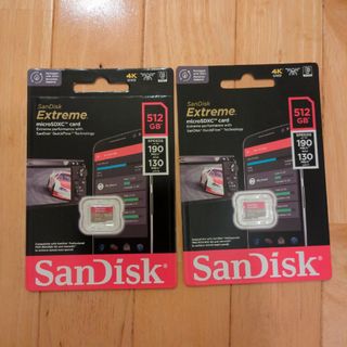サンディスク(SanDisk)の☆【新品】SanDisk microSDXC カード 512GB☆(その他)