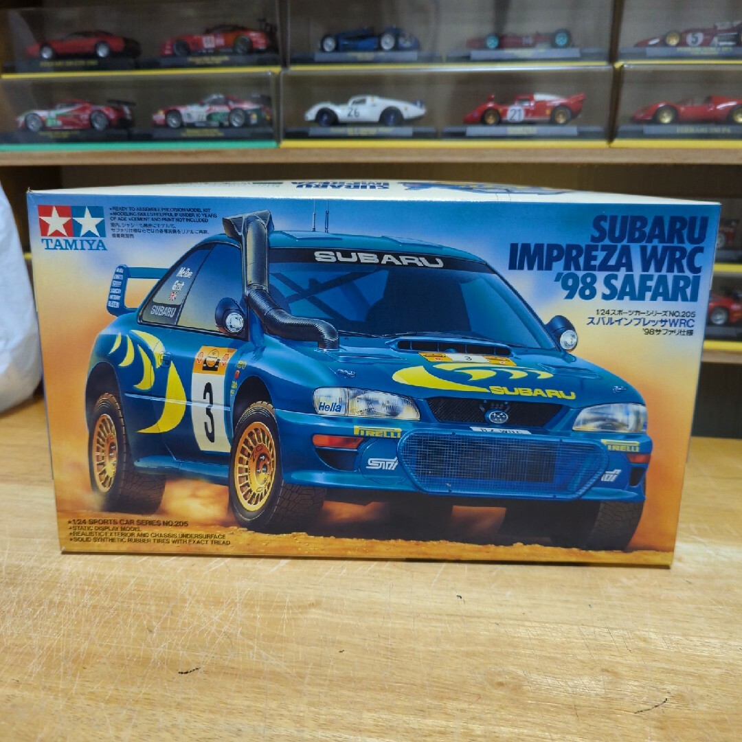 タミヤ1/24スバルインプレッサWRC エンタメ/ホビーのおもちゃ/ぬいぐるみ(模型/プラモデル)の商品写真