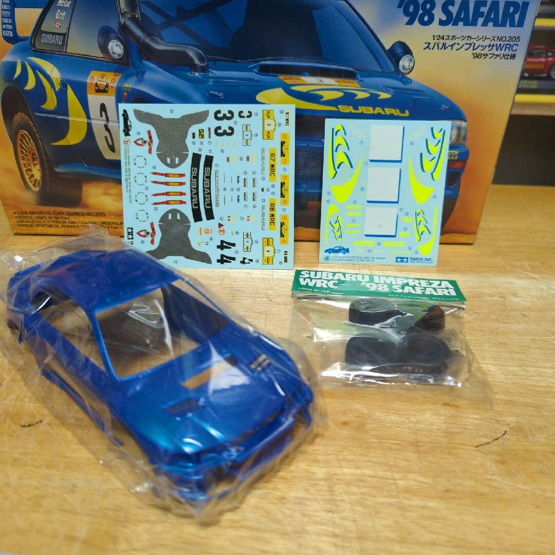 タミヤ1/24スバルインプレッサWRC エンタメ/ホビーのおもちゃ/ぬいぐるみ(模型/プラモデル)の商品写真