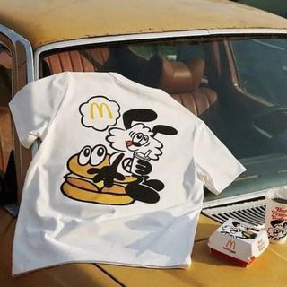 マクドナルド(マクドナルド)のVERDY×McDonaldコラボ　Tシャツ　Msize(Tシャツ/カットソー(半袖/袖なし))