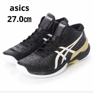 アシックス(asics)のアシックス ASICS スニーカー　メンズ　バレーボールシューズ ブラック　27(スニーカー)