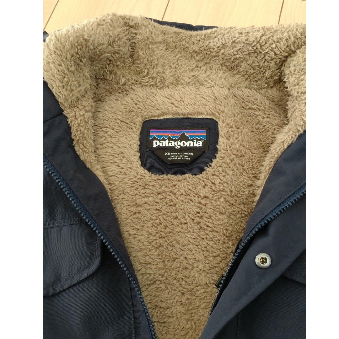 patagonia(パタゴニア)のPatagonia/ イスマス パーカー ダウンジャケット  ネイビー XS メンズのジャケット/アウター(ダウンジャケット)の商品写真