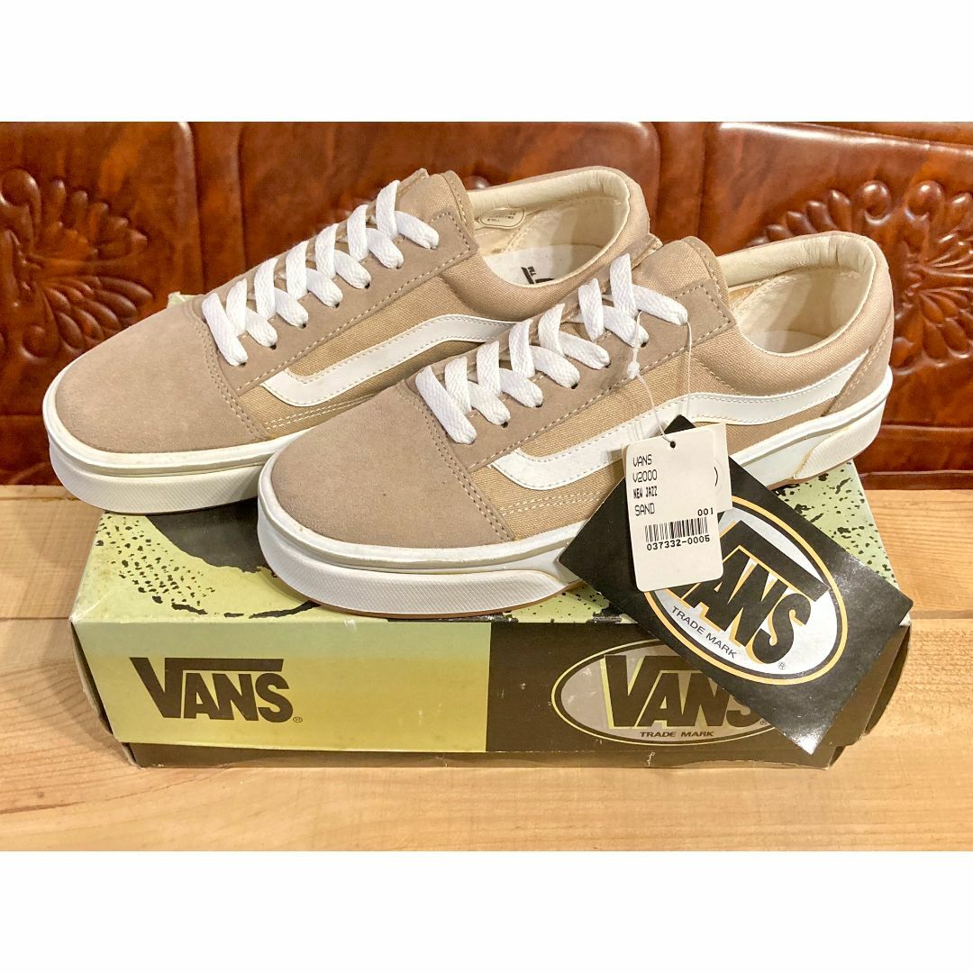 VANS(ヴァンズ)の★90s!希少レア!バンズ ニュージャズ 26cm オールドスクール 202★ メンズの靴/シューズ(スニーカー)の商品写真