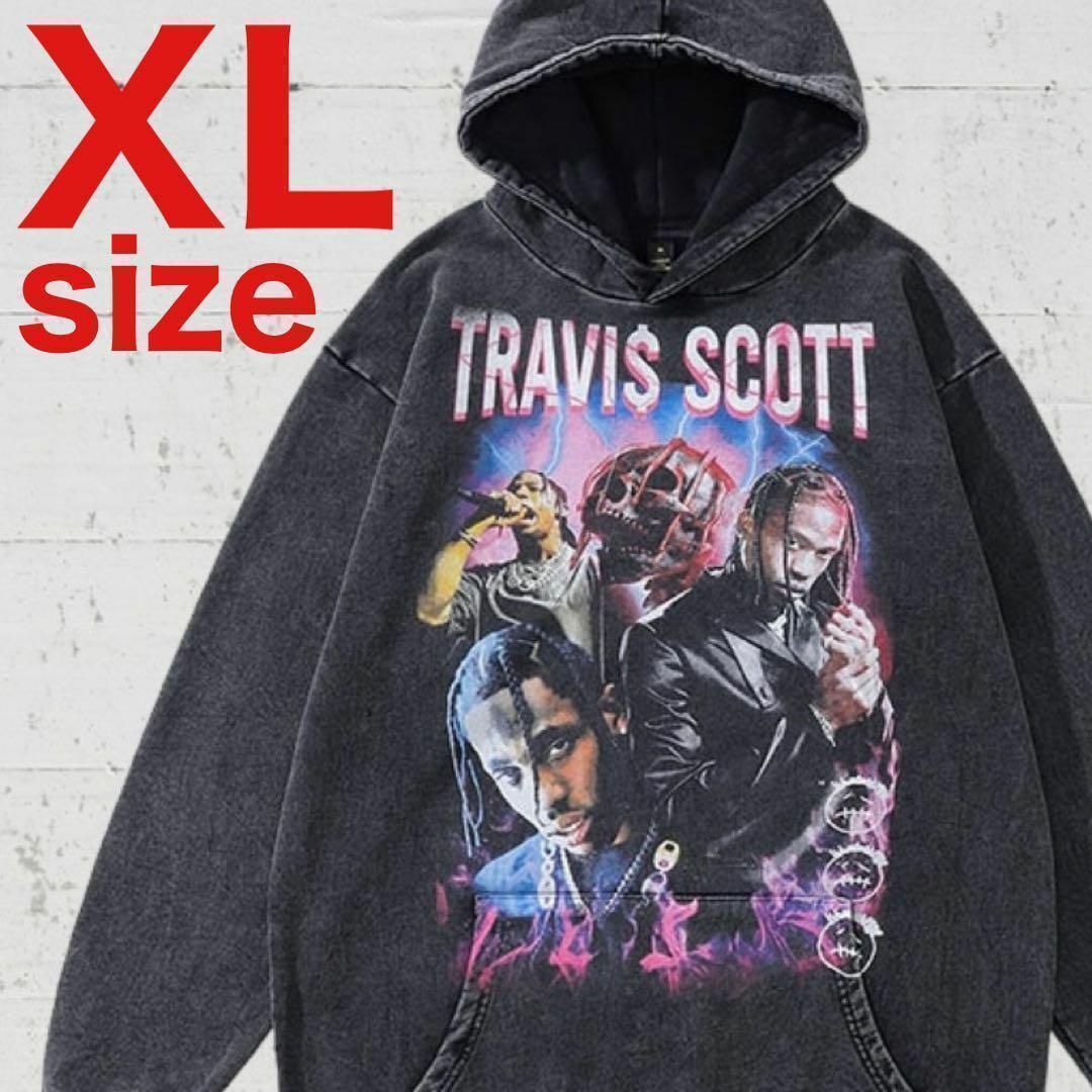 travis scott パーカー XLサイズ