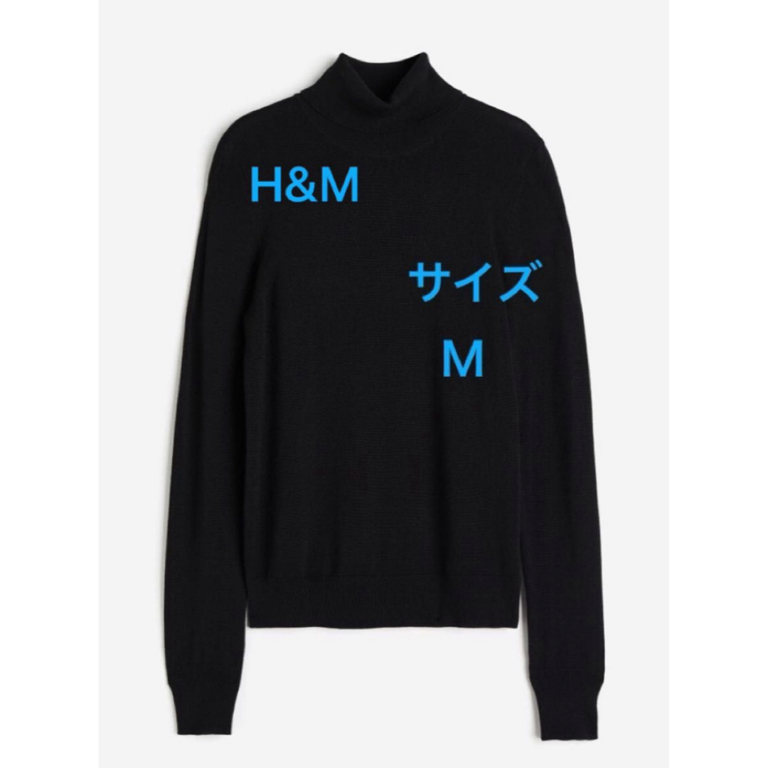 H&M(エイチアンドエム)のH&M  タートルネックセーター　 レディースのトップス(ニット/セーター)の商品写真