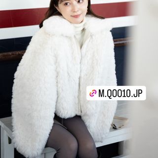 ファーファー(fur fur)のfurfur エコファーリバーシブルブルゾン(ブルゾン)