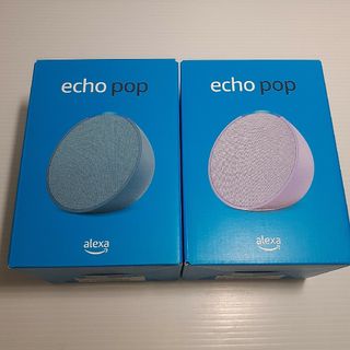 アマゾン(Amazon)の【新品未開封】echo pop ×2(スピーカー)