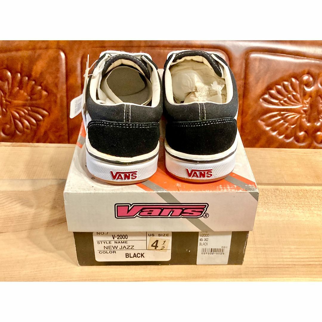 VANS - ☆90s!希少レア!バンズ ニュージャズ 黒 オールド VANS - ☆90s!希少レア!バンズ ニュージャズ 黒 オールド