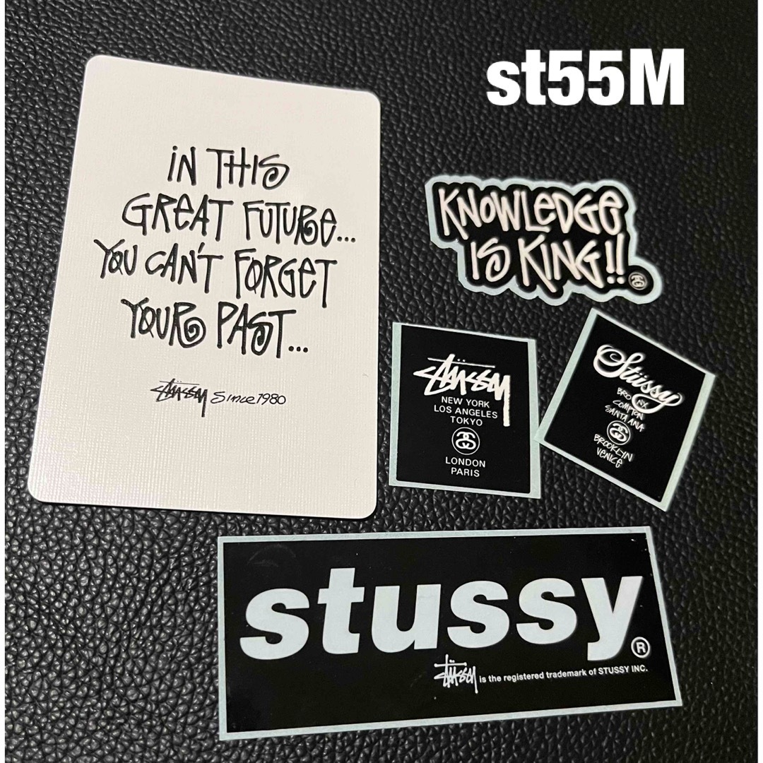 STUSSY(ステューシー)のSTUSSY Sticker & Trump Message Set■st55M メンズのファッション小物(その他)の商品写真