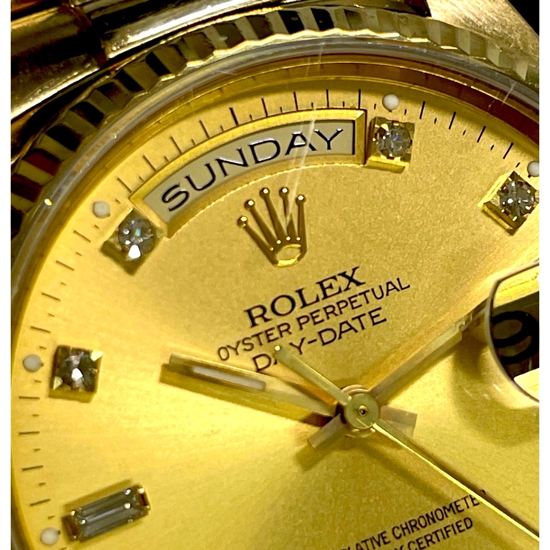 ROLEX(ロレックス)の☆ロレックスROLEX デイデイト18238A 10Pダイヤ メンズ腕時計☆ メンズの時計(腕時計(アナログ))の商品写真