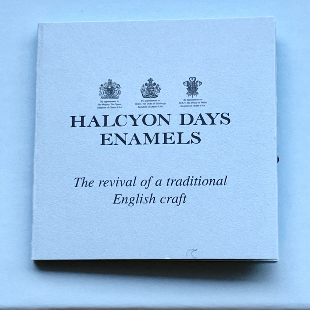 HALCYON - 【新品】ハルシオンデイズ エナメルボックス HALCYON - 【新品】ハルシオンデイズ エナメルボックス