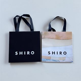 シロ(shiro)のSHIRO ショッパー 2枚(ショップ袋)