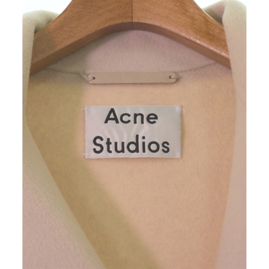 格安即決 Acne Studios ライダース 32(XXS位) ベージュ 【古着