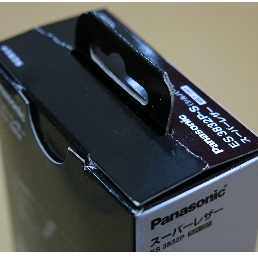 Panasonic(パナソニック)のPanasonic 乾電池式シェーバー ES3832P【新品・訳あり】 スマホ/家電/カメラの美容/健康(メンズシェーバー)の商品写真