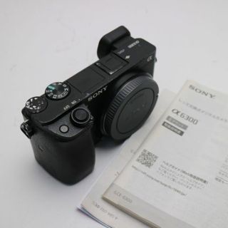 ソニー(SONY)の良品中古 α6300 ILCE-6300 ボディ ブラック  M222(ミラーレス一眼)