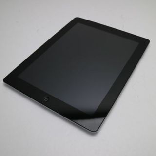 アップル(Apple)の超美品 au iPad 第4世代 cellular 16GB ブラック  M555(タブレット)