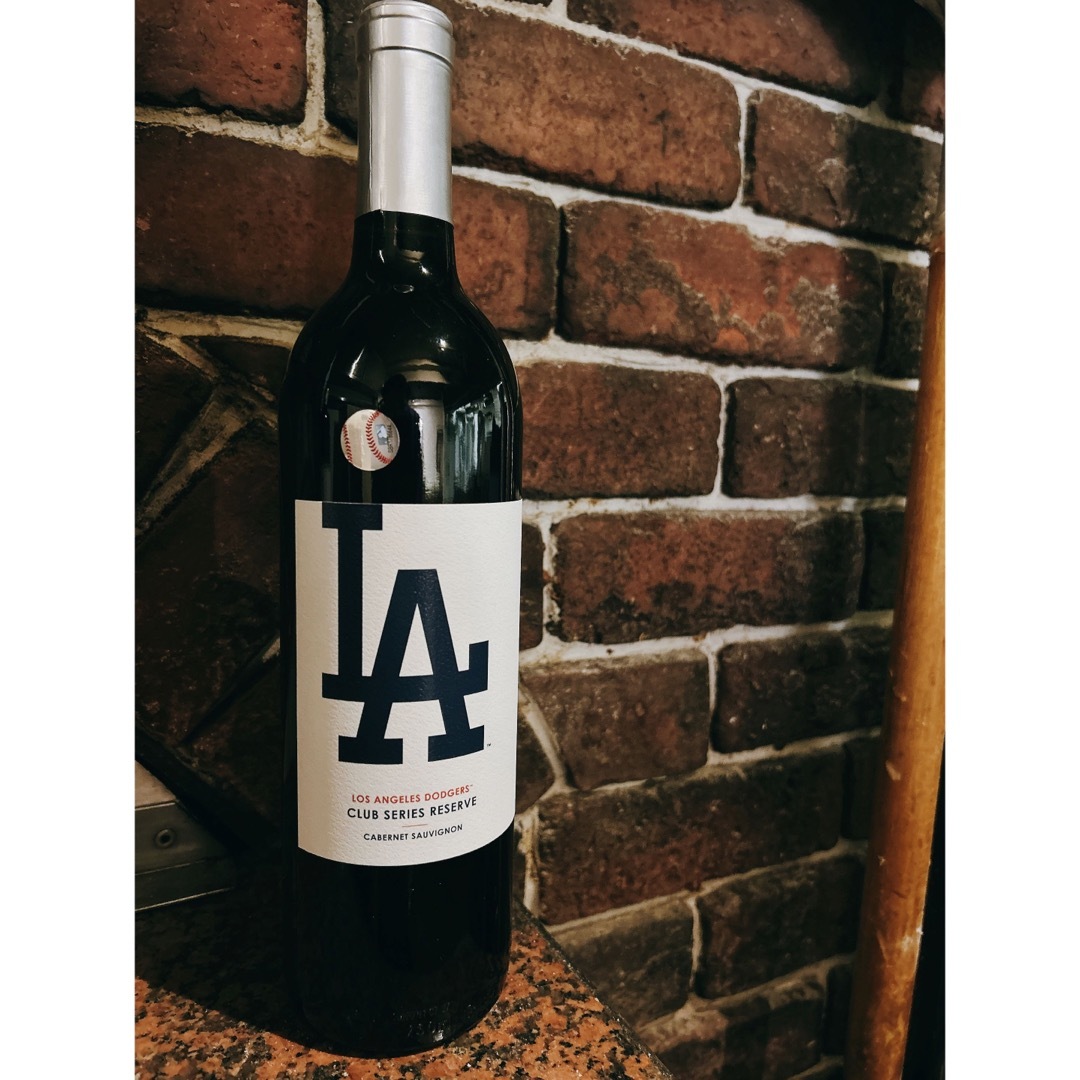 ロサンゼルス　ドジャース　オフィシャル　赤ワイン LA Dodgers 大谷翔平 食品/飲料/酒の酒(ワイン)の商品写真