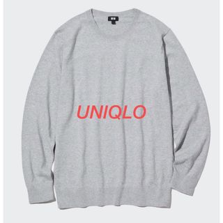 ユニクロ(UNIQLO)のウォッシャブルコットンクルーネックセーター(ニット/セーター)