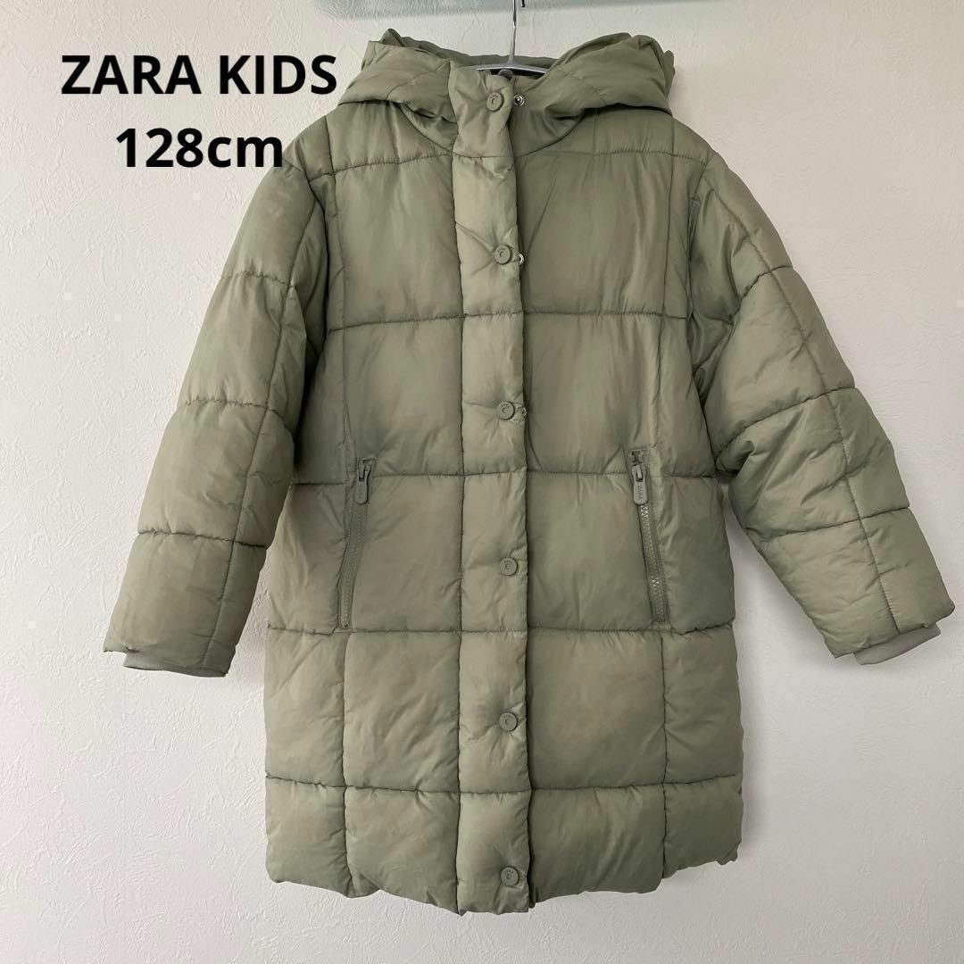 ZARA KIDS(ザラキッズ)のZARA KIDS ザラキッズ sorona 中綿 ダウンコート キッズ/ベビー/マタニティのキッズ服女の子用(90cm~)(コート)の商品写真