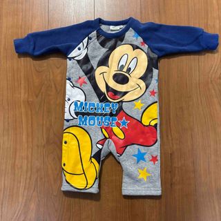 ディズニー(Disney)の【専用】Disney■ミッキー裏起毛ロンパース■サイズ70(ロンパース)