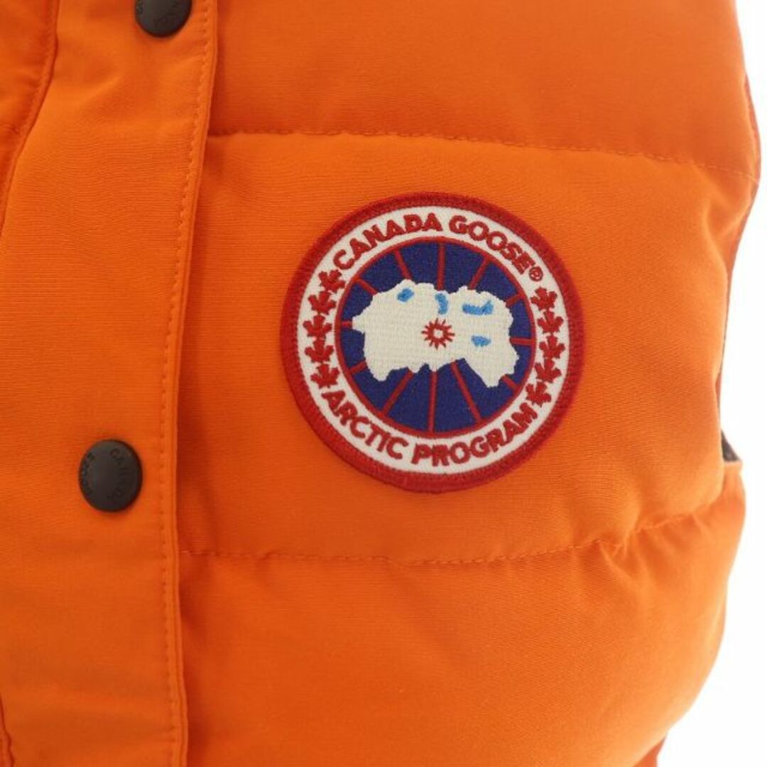 CANADA GOOSE(カナダグース)のカナダグース フリースタイルベスト ダウンベスト XS オレンジ 2832L レディースのジャケット/アウター(ダウンベスト)の商品写真