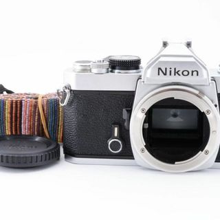 美品 NIKON FM シルバー フィルムカメラ　モルト新品交換済 B198