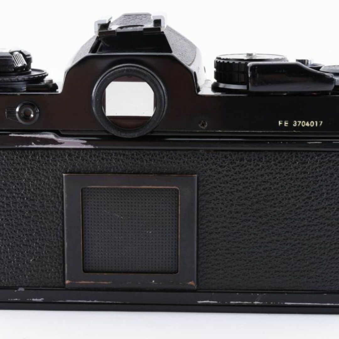 良品 NIKON FE ブラック フィルムカメラ　モルト新品交換済 B210