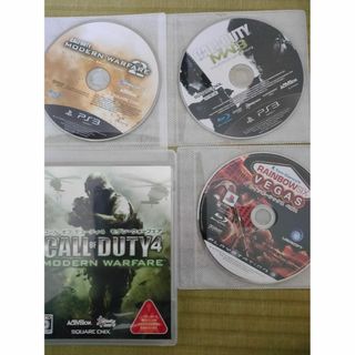 プレイステーション3(PlayStation3)のPS3　COD2　COD3　COD4　レインボーシックスベガス　動作確認済み(家庭用ゲームソフト)