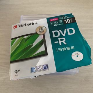 バーベイタム(Verbatim)のDVD-R 開封済み　未使用　9枚(その他)