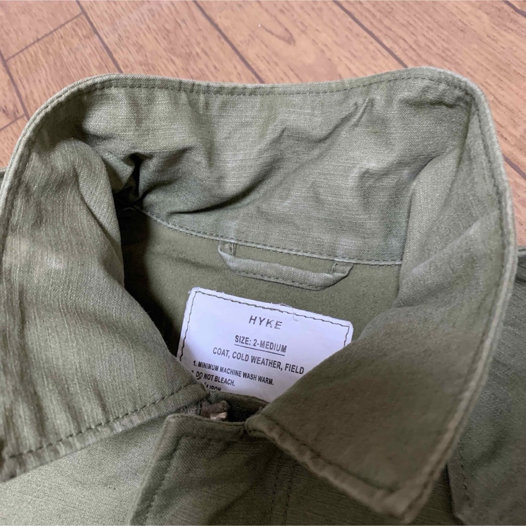 HYKE(ハイク)のHYKE Ｍ-51TYPE FIELD JACKET  レディースのジャケット/アウター(ミリタリージャケット)の商品写真