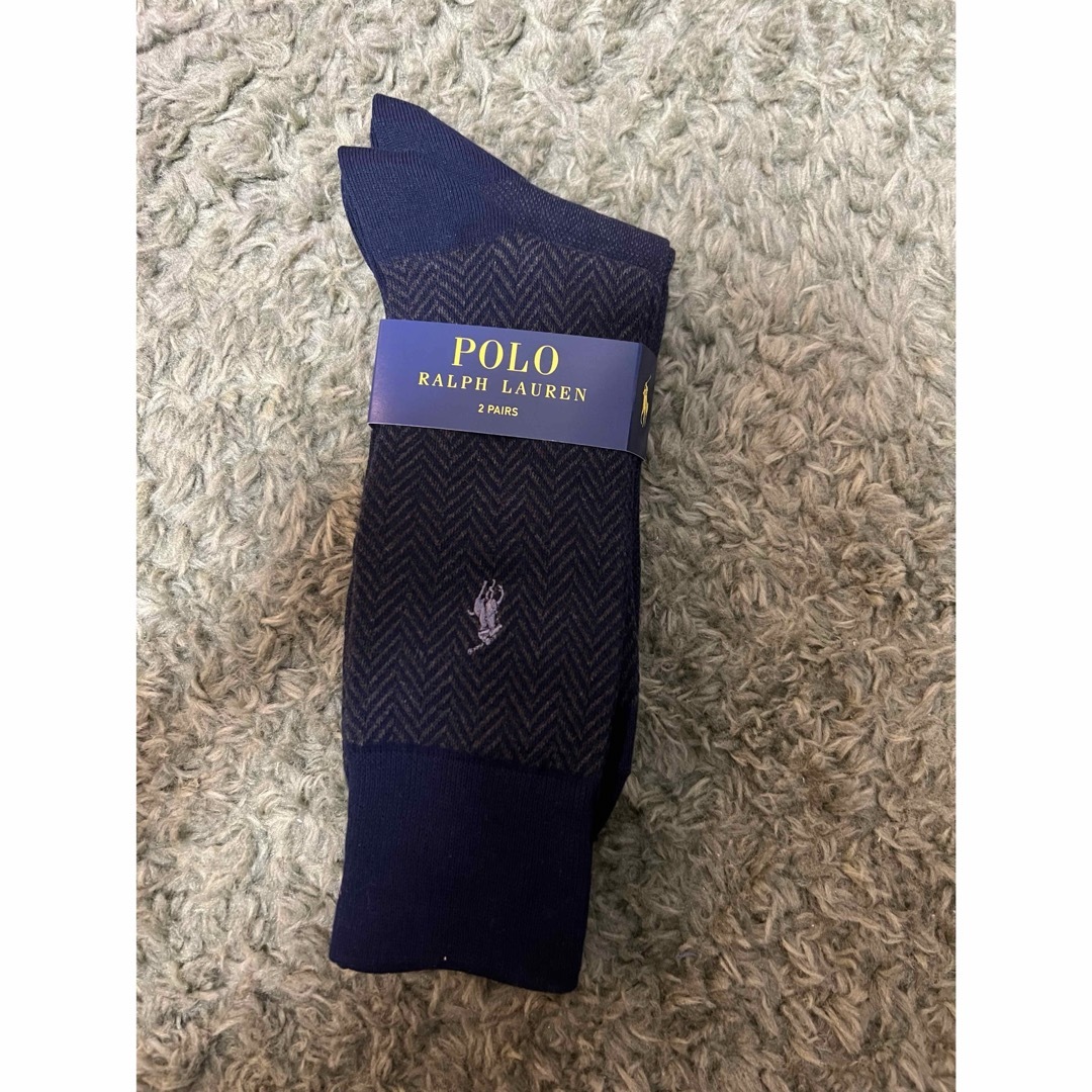 POLO（RALPH LAUREN）(ポロ)のポロラルフローレンPOLO  Ralph Lauren メンズ 靴下 2足セット メンズのレッグウェア(ソックス)の商品写真
