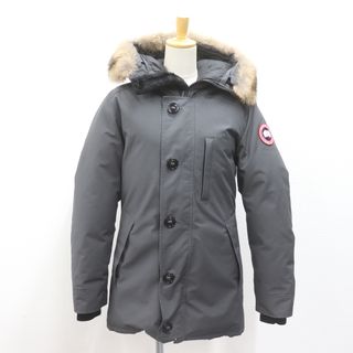 カナダグース(CANADA GOOSE)のITSQZI6LX6U0 国内正規品 カナダグース ジャスパー 3438JM コヨーテ ファー ダークグレー サイズ S(ダウンジャケット)