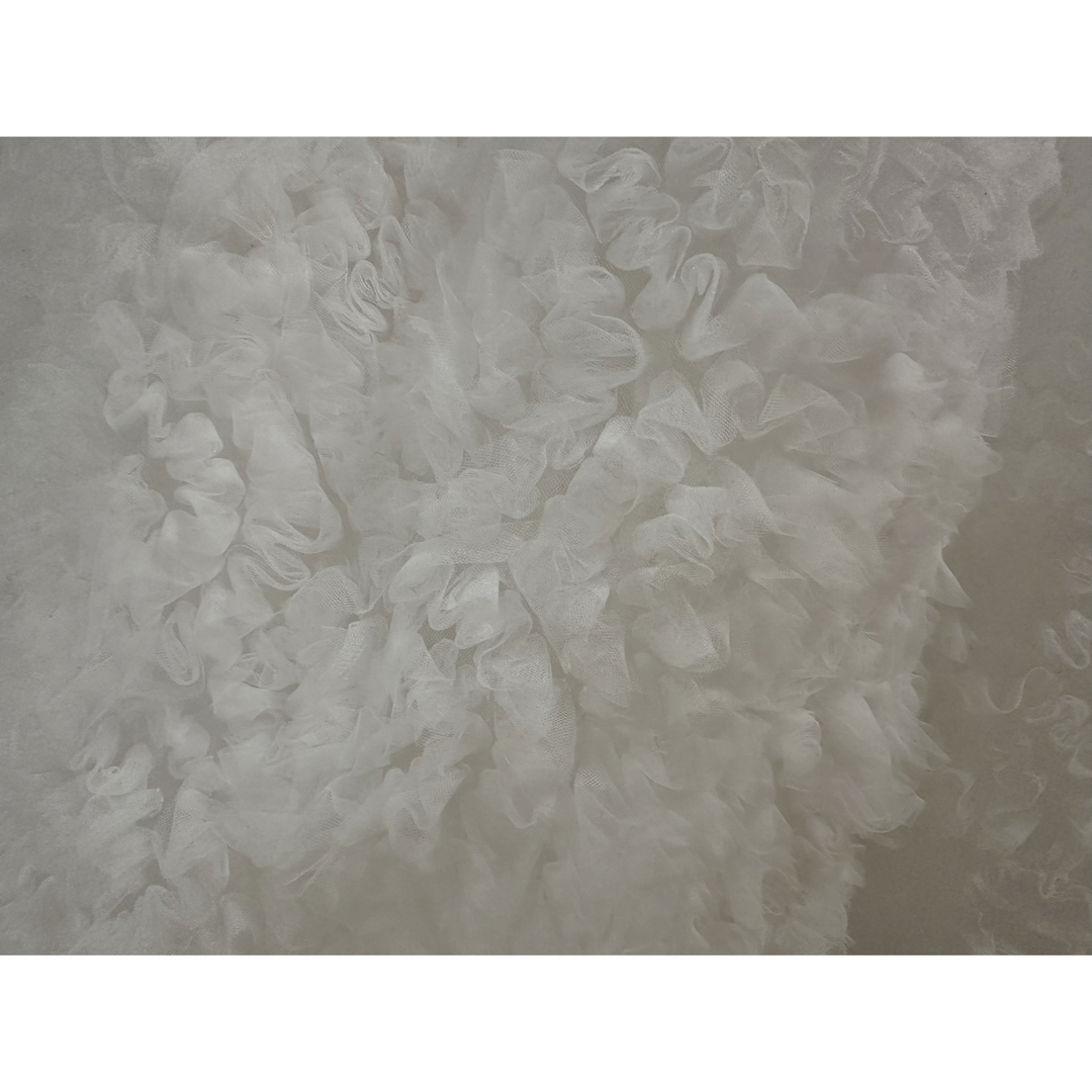 Bibiy NOELLE SHEER DRESS  ホワイト レディースのワンピース(ロングワンピース/マキシワンピース)の商品写真