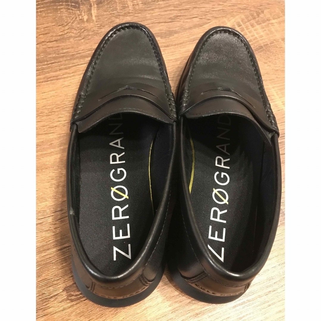 ZEROGRAND（COLE HAAN）(ゼログランド)の 美品　COLE HAAN コールハーン　ゼログランド ブラック　25cm メンズの靴/シューズ(ドレス/ビジネス)の商品写真