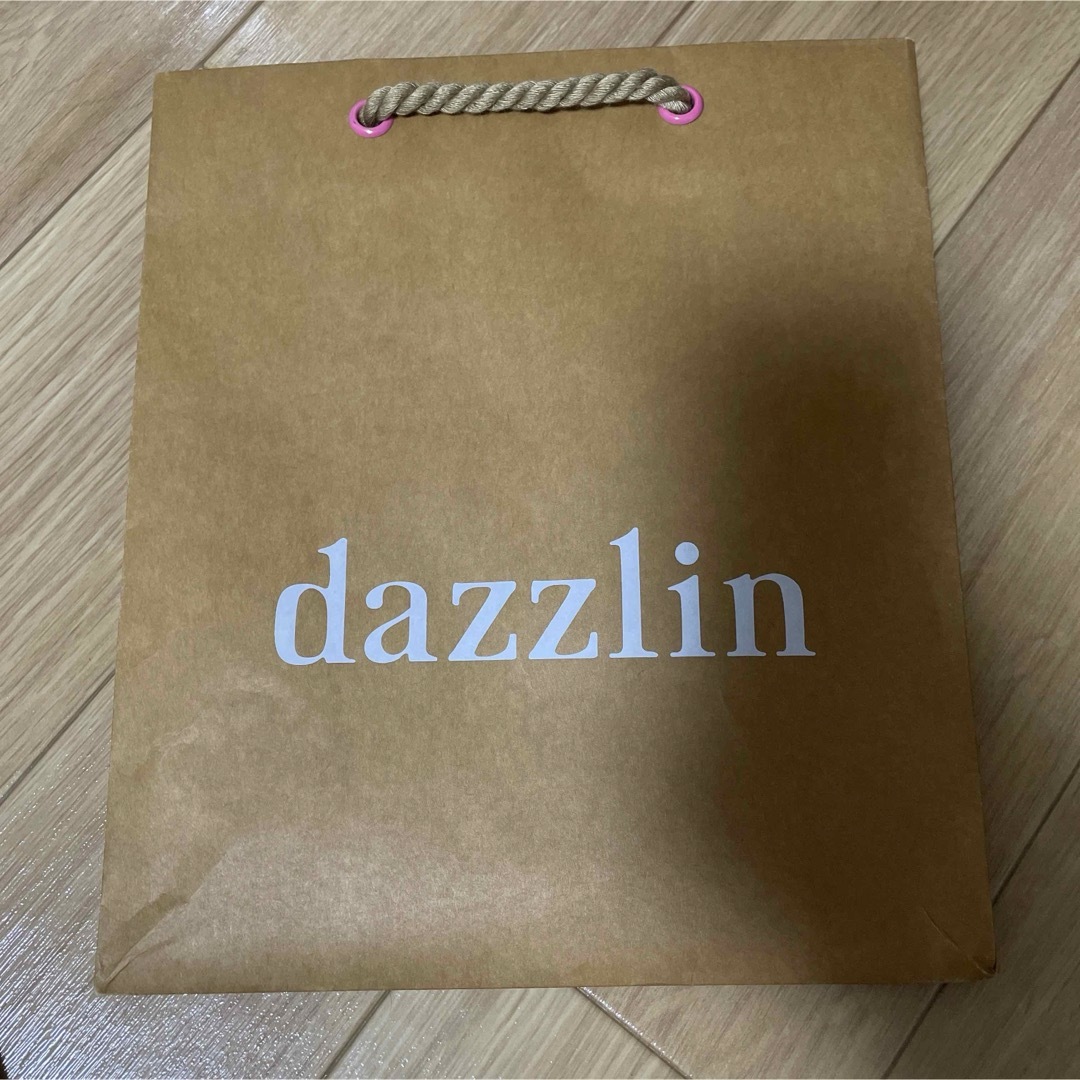 dazzlin(ダズリン)のダズリン 紙袋 ショップ袋 ショッパー dazzlin レディースのバッグ(ショップ袋)の商品写真