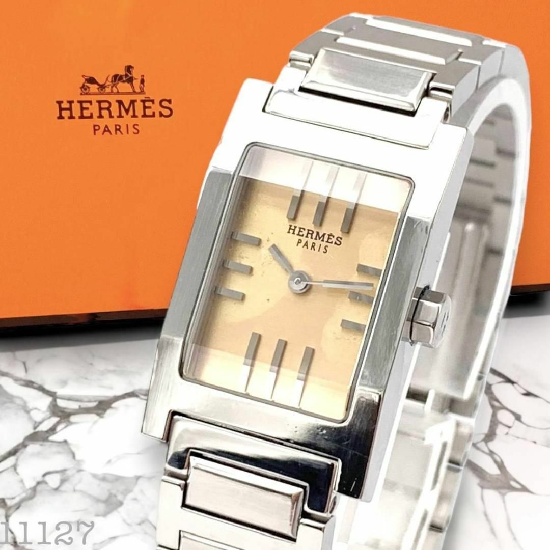 【メンテ/磨き済み・美品】 HERMES エルメス タンデム レディース196mm厚み