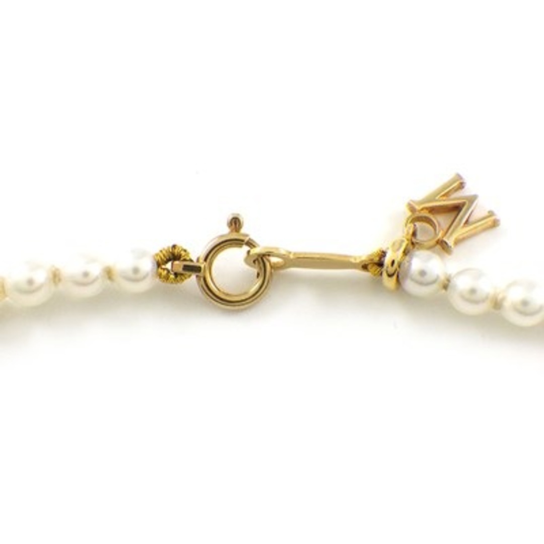 MIKIMOTO(ミキモト)のミキモト MIKIMOTO ブレスレット Mチャーム ベビー パール 3.2mm珠 K18YG 【中古】 レディースのアクセサリー(ブレスレット/バングル)の商品写真